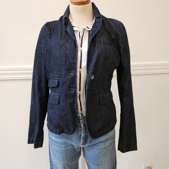 Anthropologie Pilcro And The Letterpress Denim Jacket Size Small - Picture 3 of 16